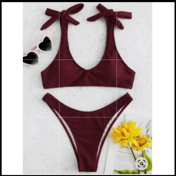 Red Zaful bikini set - Picture 5 of 5